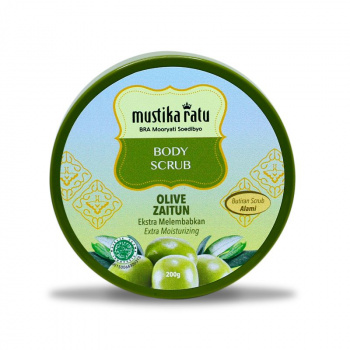 Фото - MUSTIKA RATU Скраб для тела Олива, 200 г