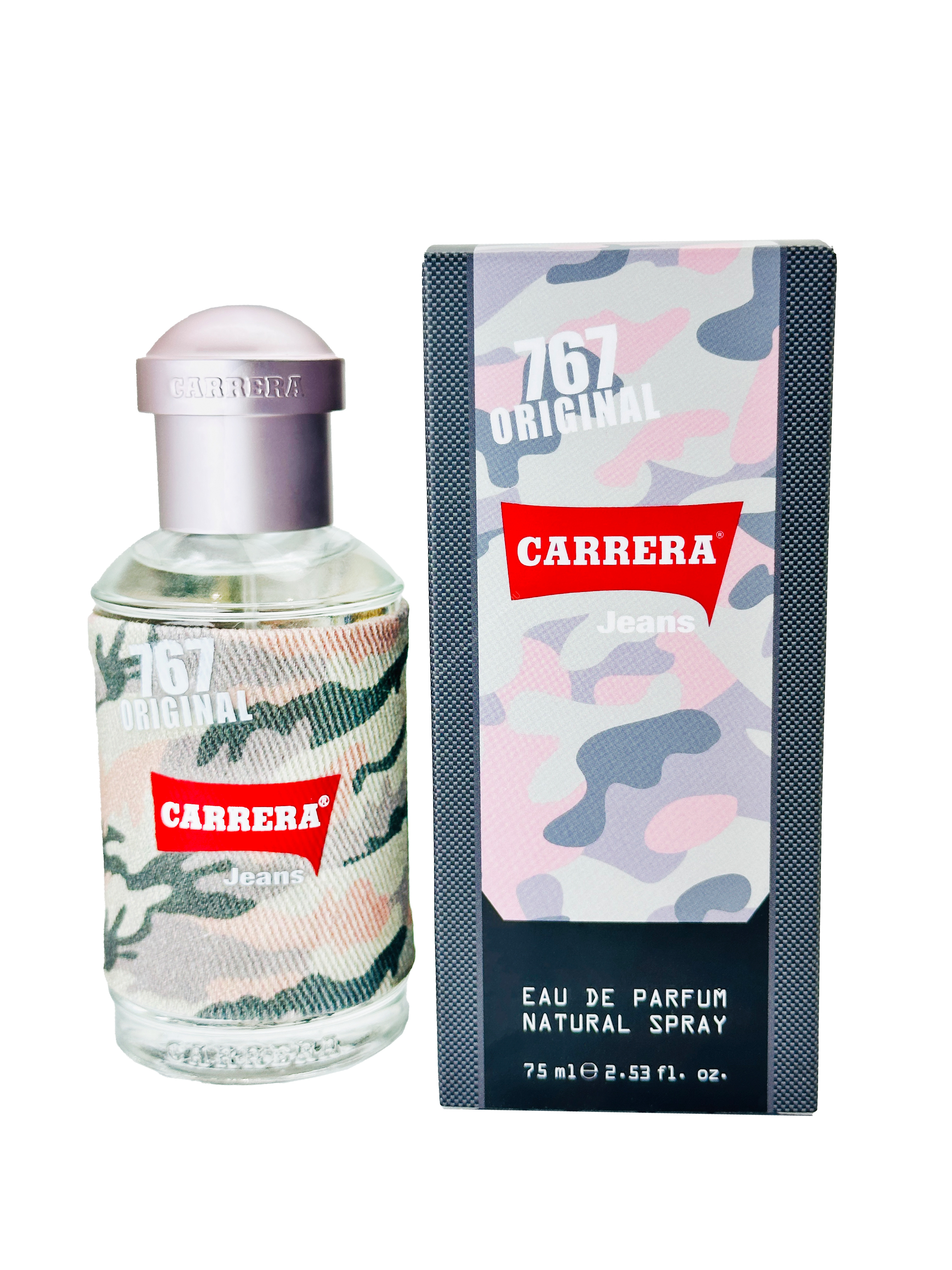 CARRERA Jeans 767 CAMOUFLAGE DONNA EDP Natural Spray 75 мл Фото - CARRERA Jeans 767 CAMOUFLAGE DONNA EDP Natural Spray 75 мл