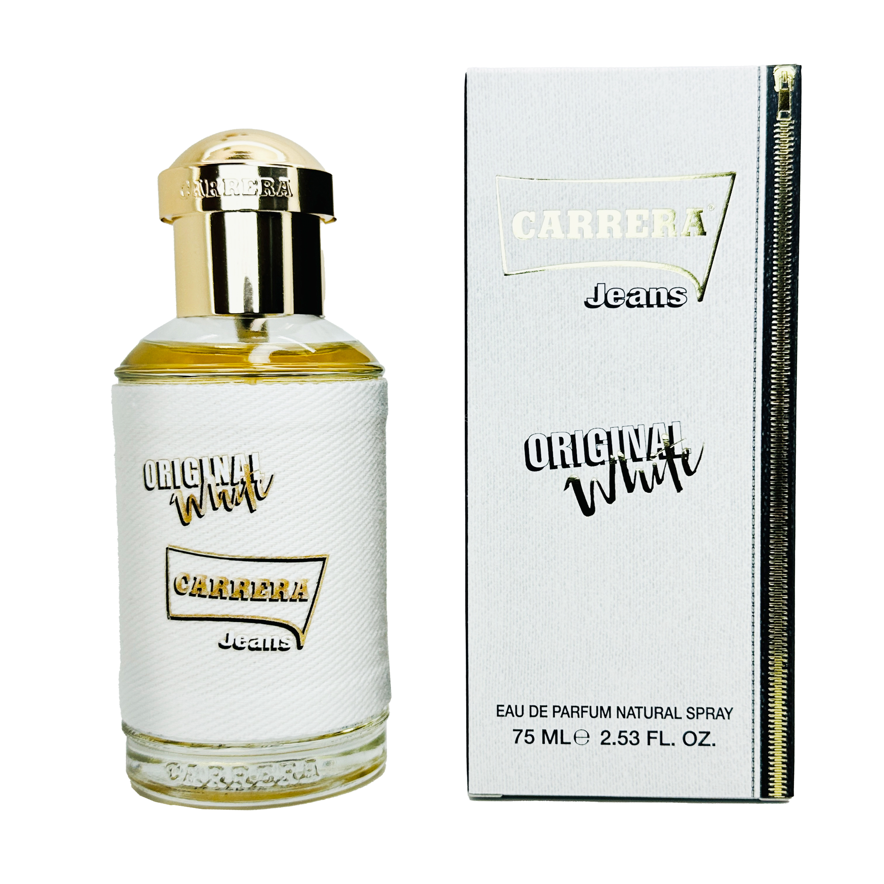 CARRERA Jeans ORIGINAL WHITE DONNA EDP Natural Spray 75 мл Фото - CARRERA Jeans ORIGINAL WHITE DONNA EDP Natural Spray 75 мл